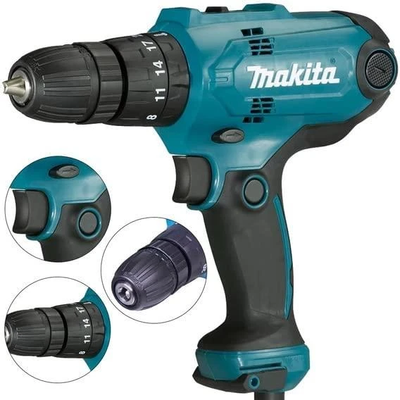 Elektrinis smūginis suktuvas-gręžtuvas Makita HP0300