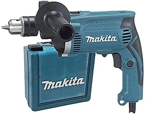 Makita smūginis gręžtuvas HP1630K 710W lagaminas