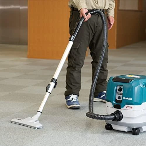 Makita VC005GLZ Akumuliatorinis XGT dulkių siurblys, 2X40V, 40Vmax, 8L, Komplektuojamas be akumuliatorių ir kroviklio.