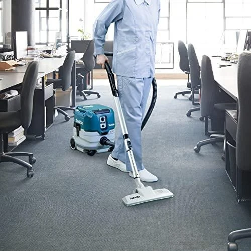 Makita VC005GLZ Akumuliatorinis XGT dulkių siurblys, 2X40V, 40Vmax, 8L, Komplektuojamas be akumuliatorių ir kroviklio.