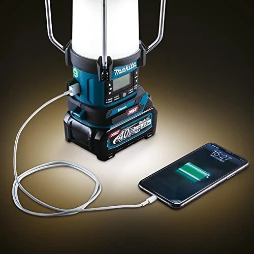 Makita Akumuliatorinis XGT® žibintas / radijas MR009G 40V • 1000lx • DAB/DAB+