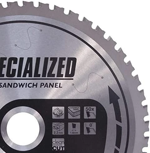 Makita T.C.T. pjūklas SPECIALIZED 235X2.2X30mm 0° T50 B-17675 T.C.T • 235 x30 mm • T50 • 0° • Daugiasluoknėms plokštėms