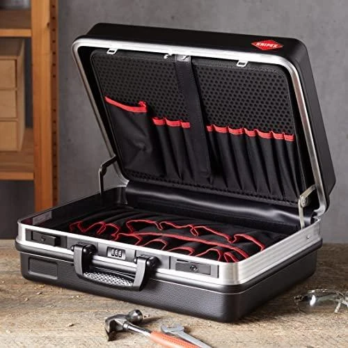 Įrankių lagaminas Basic su aliuminio rėmu, Knipex