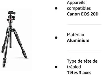Tripodas - Manfrotto BEFREE Advanced Twist 8kg 150cm Aliuminis Juodas