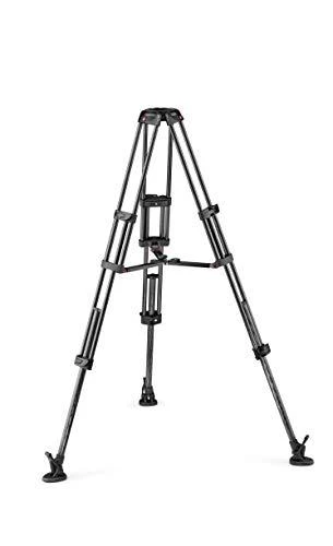 Trikojis - Manfrotto Pro Video Carbon 100/75mm su viduriniu skirstytuvu