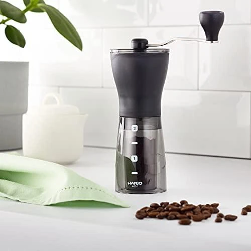 Kavamalė Grinder Hand for coffee HARIO MSS-1DTB (grinding, juodos spalvos)
