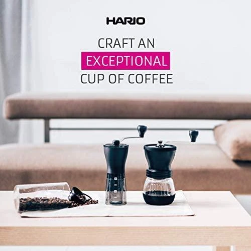 Kavamalė Grinder Hand for coffee HARIO MSS-1DTB (grinding, juodos spalvos)