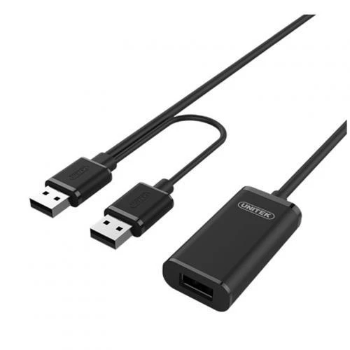 UNITEK Y-278 Unitek Cable USB 2.0 Active Extension, 10m, Y-278