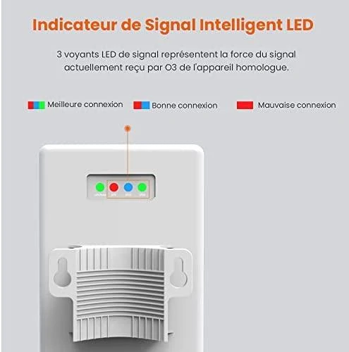 Maršrutizatorius Tenda O3 belaidis prieigos taškas 150 Mbit/s Baltas Power over Ethernet (PoE)