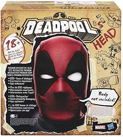 Hasbro JK importo Marvel Legends Deadpool Premium interaktyvi galvutė