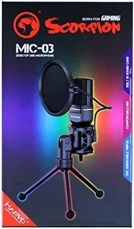 Mikrofonas žaid. Marvo MIC-03