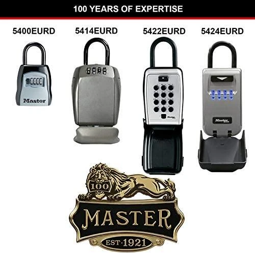 Master Lock MasterLock raktų dėžutė su kombinuota spyna ir pančiais (5400EURD)