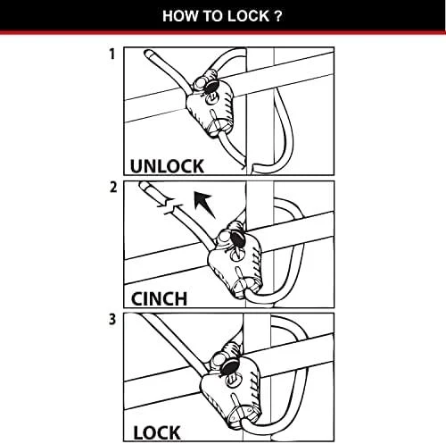 Master Lock MasterLock dviračio užraktas Python kompaktiška virvė (8417EURDPRO)