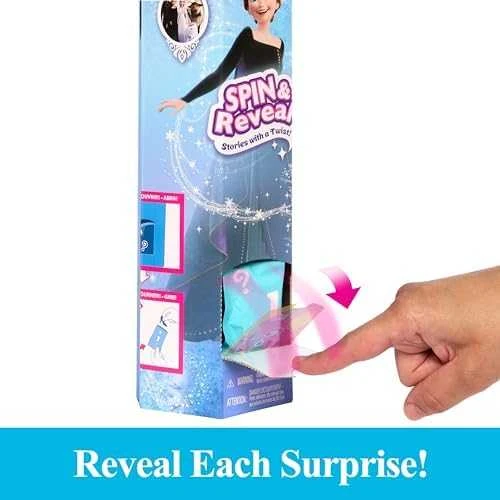 Lelė Mattel „Disney Frozen Spin & Reveal“ Anos siurprizų rinkinys
