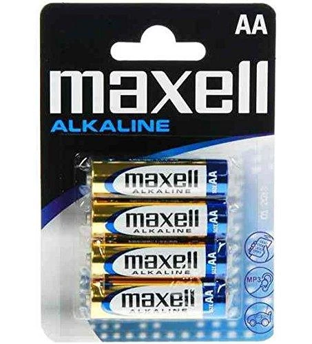 Maxell LR6 šarminės AA baterijos, 4 vnt.