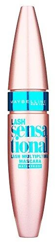 Maybelline Lash Sensational vandeniui atsparus blakstienų tušas su elastomeriniu dvipusiu lenktu šepetėliu 9,5ml