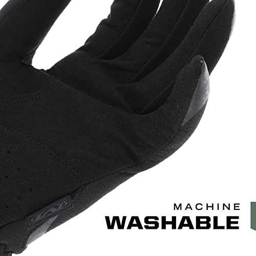 Mechanix Wear Pirštinės Mechanix FastFit® juodos, M dydis. Rauktas rankogalis, 0.6 mm dirbtinė oda, TrekDry®, touchscreen technologija