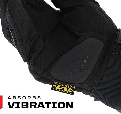 Mechanix Wear Pirštinės Mechanix M-Pact® 2 Juodos XL dydis. Velcro, TrekDry®, dirbtinė oda, delno, krumplių, pirštų apsauga, D30® apsauga nuo vibracijos