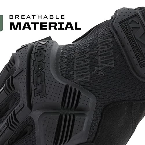Mechanix Wear Pirštinės Mechanix M-Pact® Covert juodos L dydis. Velcro, TrekDry®, dirbtinė oda, delno, krumplių, Armortex®, pirštų apsauga, D30® apsauga nuo vibracijos
