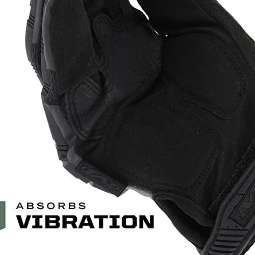 Mechanix Wear Pirštinės Mechanix M-Pact® Covert juodos L dydis. Velcro, TrekDry®, dirbtinė oda, delno, krumplių, Armortex®, pirštų apsauga, D30® apsauga nuo vibracijos