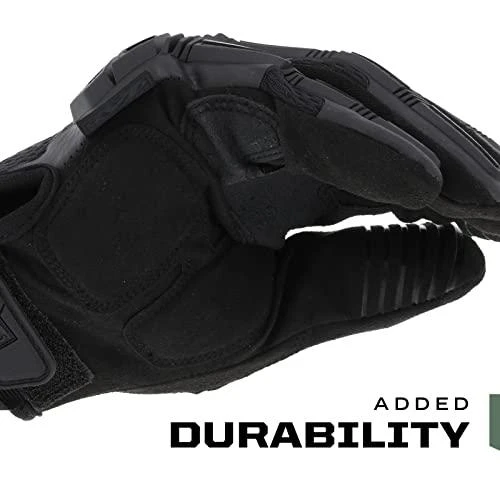 Mechanix Wear Pirštinės Mechanix M-Pact® Covert juodos L dydis. Velcro, TrekDry®, dirbtinė oda, delno, krumplių, Armortex®, pirštų apsauga, D30® apsauga nuo vibracijos