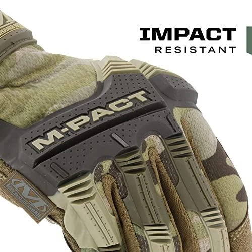Mechanix Wear Pirštinės Mechanix M-Pact® 78 Multicam® M dydis. Velcro, TrekDry®, dirbtinė oda, delno, krumplių, Armortex®, pirštų apsauga, D30® apsauga nuo vibracijos