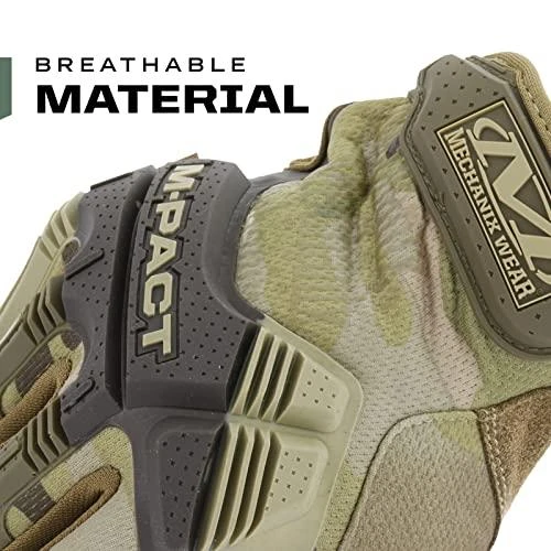 Mechanix Wear Pirštinės Mechanix M-Pact® 78 Multicam® M dydis. Velcro, TrekDry®, dirbtinė oda, delno, krumplių, Armortex®, pirštų apsauga, D30® apsauga nuo vibracijos