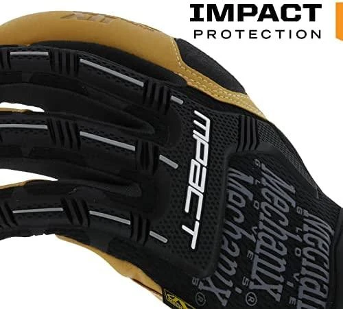Mechanix Wear Pirštinės Mechanix Material4X M-Pact® L dydis. Velcro, TrekDry®, dirbtinė oda 4X, delno, krumplių, Armortex®, pirštų apsauga, D30® apsauga nuo vibracijos