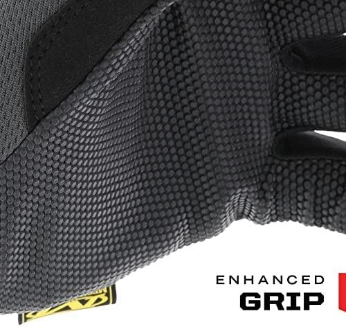 Mechanix Wear Pirštinės Mechanix Specialty Grip juodos/pilkos XXL dydis. Velcro, gumuotas delnas, Trek Dry
