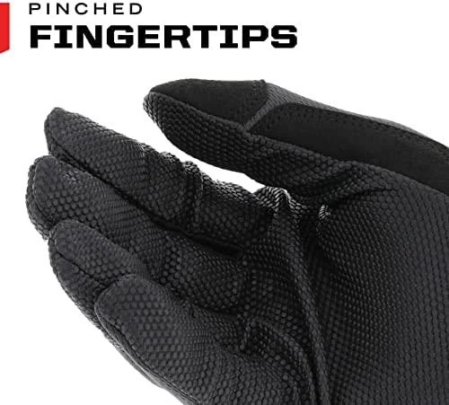 Mechanix Wear Pirštinės Mechanix Specialty Grip juodos/pilkos XXL dydis. Velcro, gumuotas delnas, Trek Dry