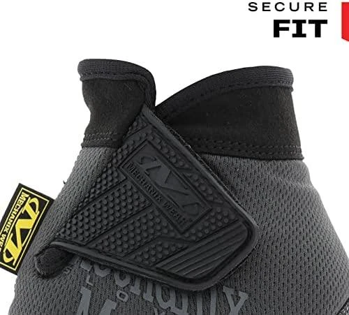 Mechanix Wear Pirštinės Mechanix Specialty Grip juodos/pilkos XXL dydis. Velcro, gumuotas delnas, Trek Dry