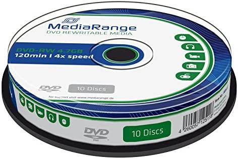 MediaRange DVD-RW 4,7 GB 4x10 vienetų (MR450)