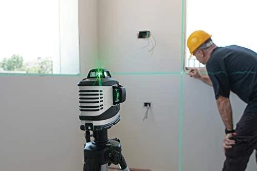 Grąžtas Laz. matuoklis KAPRO 3D žaliu spinduliu