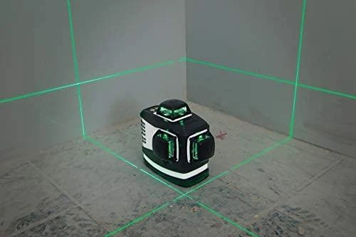 Grąžtas Laz. matuoklis KAPRO 3D žaliu spinduliu