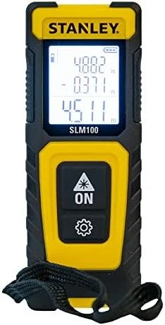 Lazerinis atstumų matuoklis Stanley SLM100