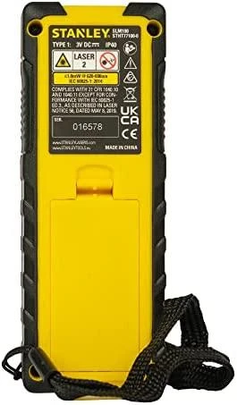 Lazerinis atstumų matuoklis Stanley SLM100