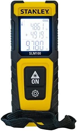 Lazerinis atstumų matuoklis Stanley SLM100