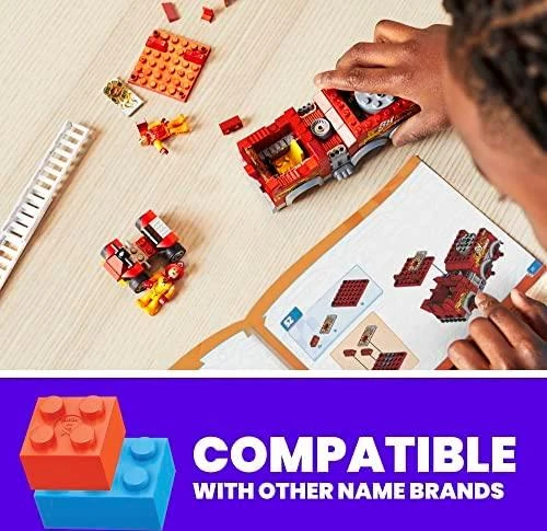 Mega Bloks Mega Construx konstruktorius Hot Wheels „Gaisrinės sunkvežimis“