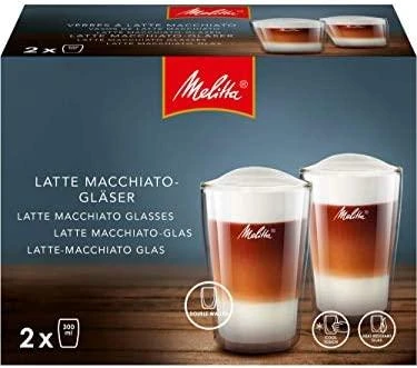 MELITTA dvigubo stiklo puodeliai, 300 ml