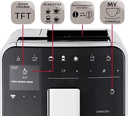 Kavos aparatas Melitta F83/0-101 automatinis, Sidabrinės spalvos