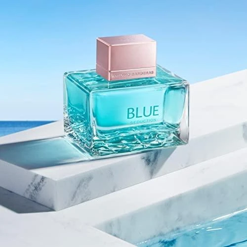 Antonio Banderas Mėlyna Seduction EDT tualetinis vanduo moterims, 80 ml