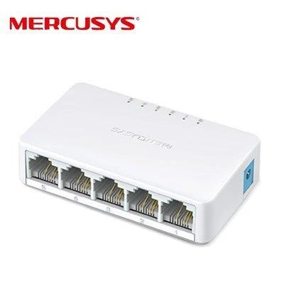 Šakotuvas „Mercusys“ | Komutatorius | MS105 | Nevaldomas | Stalinis | 10/100 Mbps (RJ-45) jungčių kiekis: 5 | Maitinimo šaltinio tipas: Išorinis