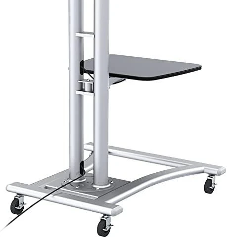 Laikiklis „NewStar“ mobilus plokščiaekranis grindų stovas – (aukštis: 110–180 cm)