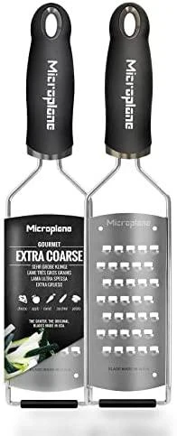 Tarka Microplane Gourmet Extra Coarse. Juoda, MIC45008E