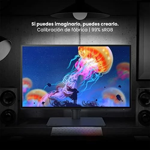 Monitorius BENQ PD2705U 27 colių LED 3840x2160 16:9 350cd/m2 5ms HDMI/DP/USB-C PD65W Juodas