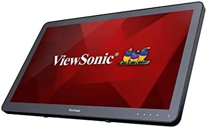 Monitorius ViewSonic 24" 16:9 (23,6") 1920 x 1080, SuperClear® VA, 10 taškų, PCAP su 200 nitų (lietimo modulis), VGA, HDMI, DisplayPort, 2 USB, garsiakalbiai, knygų stendo stilius