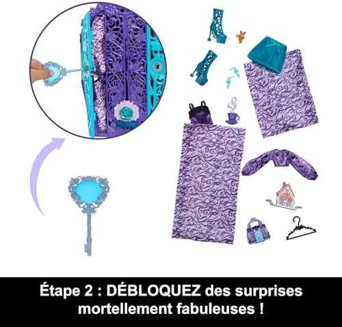 Mattel MONSTER HIGH SKULLTIMATES siurprizų rinkinys – Tvyla, vidurnakčio sodo serija (HYT74)