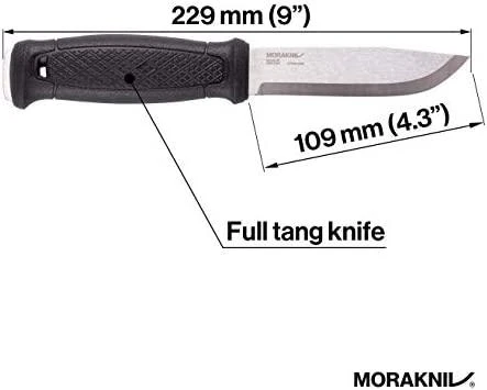 Morakniv Garberg su Multi-Mount tvirtinimu (S) juodas