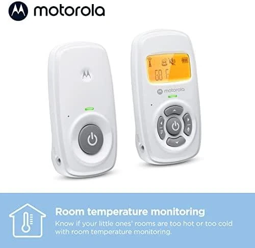 Kūdikio stebėjimo kamera Motorola AM24, Baltos/Pilkos spalvos