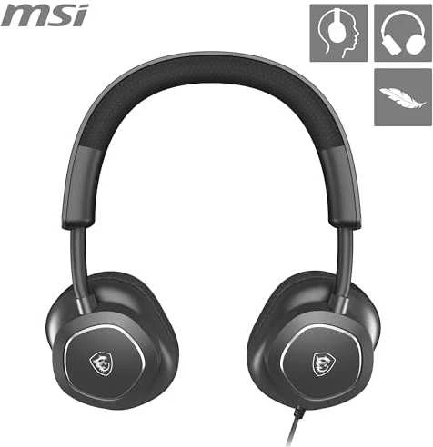 MSI Ausinės Žaidimams | MAESTRO 300 | su laidu | Over-Ear | Noise canceling